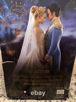 Disney Store Cinderella & The Prince Live Action Movie Doll Set Film NRFB Wear