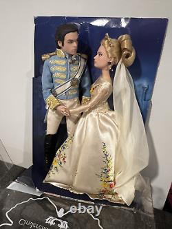 Disney Store Cinderella and Prince Wedding Day Doll Set (2014) SEE PHOTOS