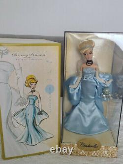 Disney Store Designer Princess CINDERELLA Limited Edition Doll NEW in BOX