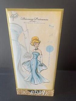 Disney Store Designer Princess CINDERELLA Limited Edition Doll NEW in BOX with Bag