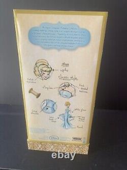 Disney Store Designer Princess CINDERELLA Limited Edition Doll NEW in BOX with Bag