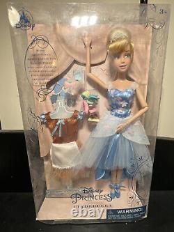 Disney Store Doll BALLET PRINCESS CINDERELLA MIB