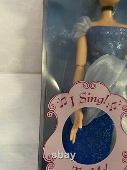 Disney Store Exclusive Cinderella 17 Singing Doll Rare New Nib