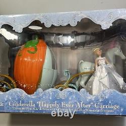 Disney Store Exclusive Cinderella Happily Ever After Carriage 3481-W New