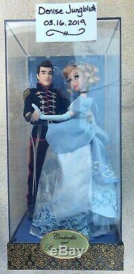 Disney Store Fairytale Designer Collection Doll Cinderella Charming Set withBag