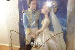 Disney Store Film Collection Cinderella Live Action Doll & Prince Damaged Box