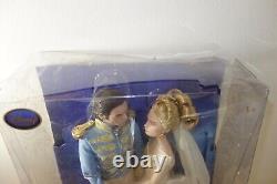 Disney Store Film Collection Cinderella Live Action Doll & Prince Damaged Box