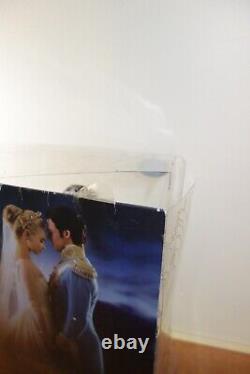 Disney Store Film Collection Cinderella Live Action Doll & Prince Damaged Box