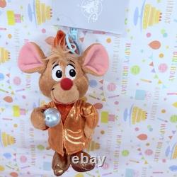 Disney Store Japan Cinderella Jaq Suzy Perla Plush Keychain Set of 3 New