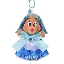Disney Store Japan Cinderella Jaq Suzy Perla Plush Keychain Set of 3 New