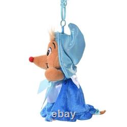 Disney Store Japan Cinderella Jaq Suzy Perla Plush Keychain Set of 3 New