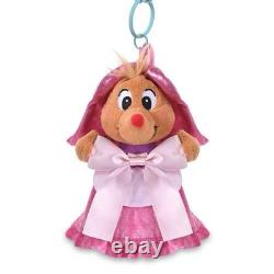 Disney Store Japan Cinderella Jaq Suzy Perla Plush Keychain Set of 3 New