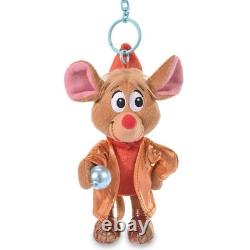 Disney Store Japan Cinderella Jaq Suzy Perla Plush Keychain Set of 3 New