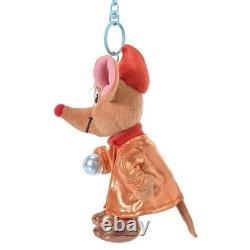 Disney Store Japan Cinderella Jaq Suzy Perla Plush Keychain Set of 3 New