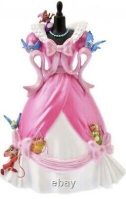 Disney Store Japan Cinderella Pink Dress Figure 70th Anniversary New with BOX