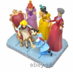 Disney Store Japan Cinderella Story Collection Cinderella w Glass Shoes Figure