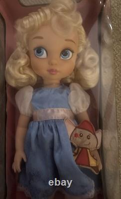 Disney Store Limited Cinderella Doll 16.5In Tall Disney Animator Collection NIB
