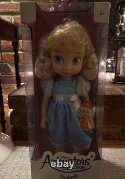 Disney Store Limited Cinderella Doll 16.5In Tall Disney Animator Collection NIB