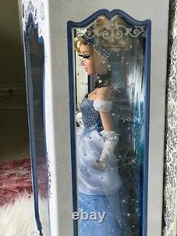 Disney Store Limited Edition Cinderella 17 Doll, NEW, BLUE DRESS, COLLECTIBLE