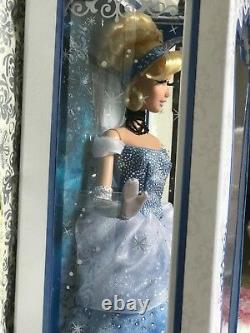 Disney Store Limited Edition Cinderella 17 Doll, NEW, BLUE DRESS, COLLECTIBLE