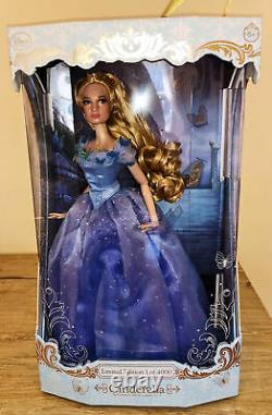 Disney Store Limited Edition Doll Cinderella Live Action 17 Le 4000 Lily James