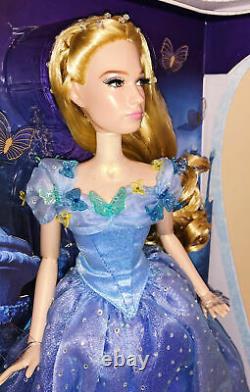 Disney Store Limited Edition Doll Cinderella Live Action 17 Le 4000 Lily James