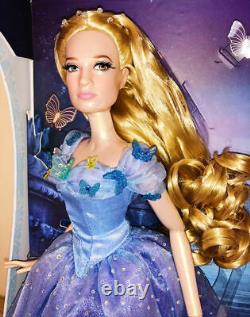 Disney Store Limited Edition Doll Cinderella Live Action 17 Le 4000 Lily James