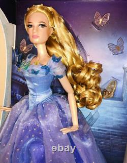 Disney Store Limited Edition Doll Cinderella Live Action 17 Le 4000 Lily James