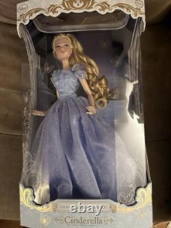 Disney Store Limited Edition Doll Cinderella Live Action 17 Le 4000 Nib