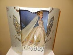 Disney Store Limited Edition Platinum Cinderella Wedding 17 Doll