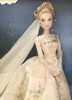 Disney Store Limited Edition Platinum Cinderella Wedding 17 Doll