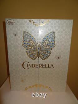 Disney Store Limited Edition Platinum Cinderella Wedding 17 Doll