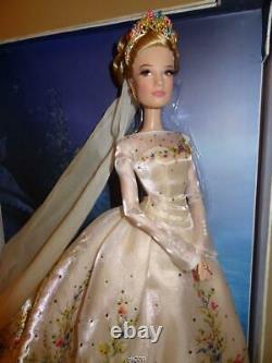 Disney Store Limited Edition Platinum Cinderella Wedding 17 Doll