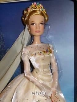 Disney Store Limited Edition Platinum Cinderella Wedding 17 Doll