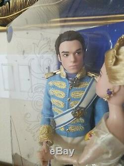 Disney Store Live Action Film Collection Cinderella and Prince Doll Set