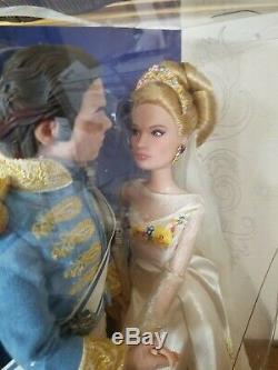 Disney Store Live Action Film Collection Cinderella and Prince Doll Set