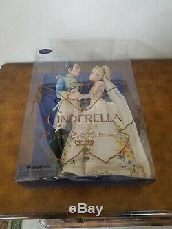 Disney Store Live Action Film Collection Cinderella and Prince Doll Set