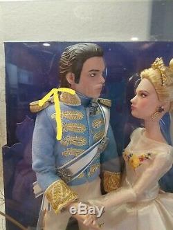 Disney Store Live Action Film Collection Cinderella and Prince Doll Set