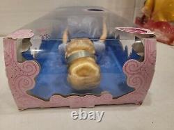 Disney Store Princess CINDERELLA SINGING Doll in Blue NIB New Rare