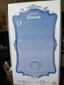 Disney Store Princess Cinderella Doll 2012 COA LE 5000 New