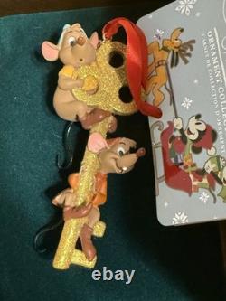 Disney Store Sketchbook Ornament Jaq & Gus Gus From Cinderella- BRAND NEW