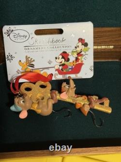 Disney Store Sketchbook Ornament Jaq & Gus Gus From Cinderella- BRAND NEW