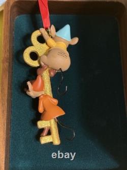Disney Store Sketchbook Ornament Jaq & Gus Gus From Cinderella- BRAND NEW