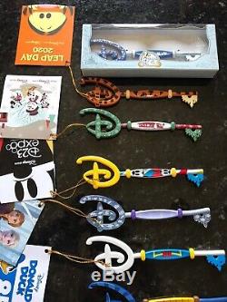Disney Store key Collection 10 Keys, Minnie, Tigger, Toy Story, Cinderella +
