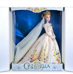 Disney Store limited edition 17 Doll PLATINUM LIVE ACTION WEDDING CINDERELLA LE