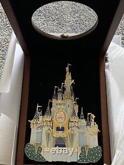 Disney Super Jumbo Pin Happiest Celebration On Earth Cinderella Castle Le 2000