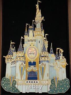 Disney Super Jumbo Pin Happiest Celebration On Earth Cinderella Castle Le 2000