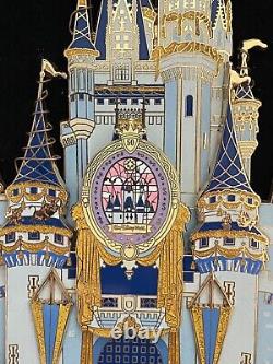 Disney Super Jumbo Pin Happiest Celebration On Earth Cinderella Castle Le 2000