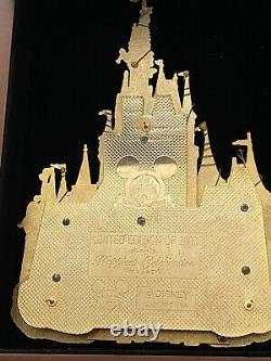 Disney Super Jumbo Pin Happiest Celebration On Earth Cinderella Castle Le 2000