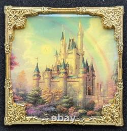Disney Thomas Kinkade A New Day at the Cinderella Castle Pin 2007 LE500 PP 57883